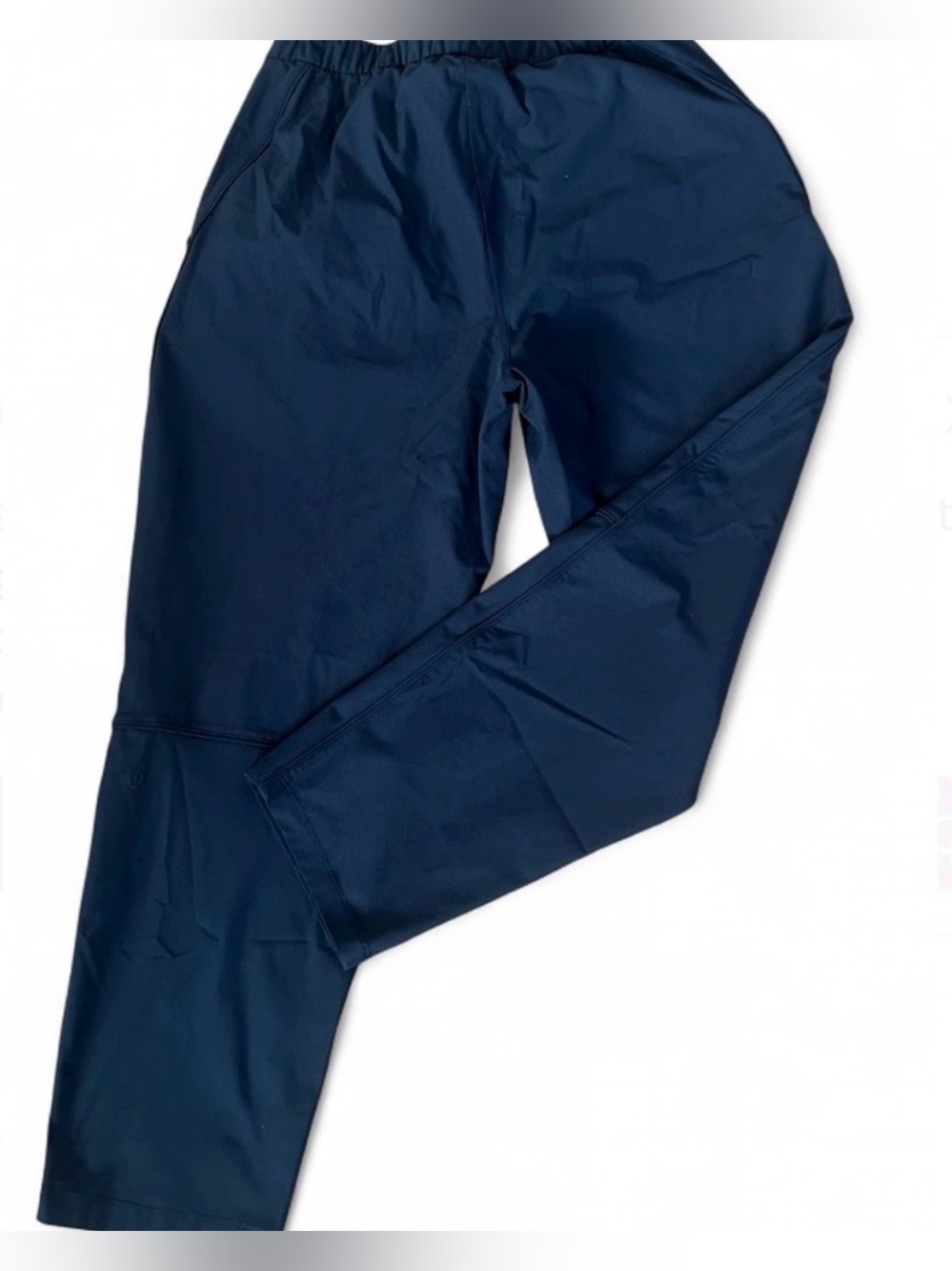 Lululemon Essential High-Rise Trouser True Navy Career Travel Pant Women’s 10 - Picture 4 of 9